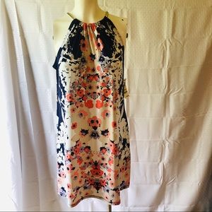NEW Afani floral dress mini sz M